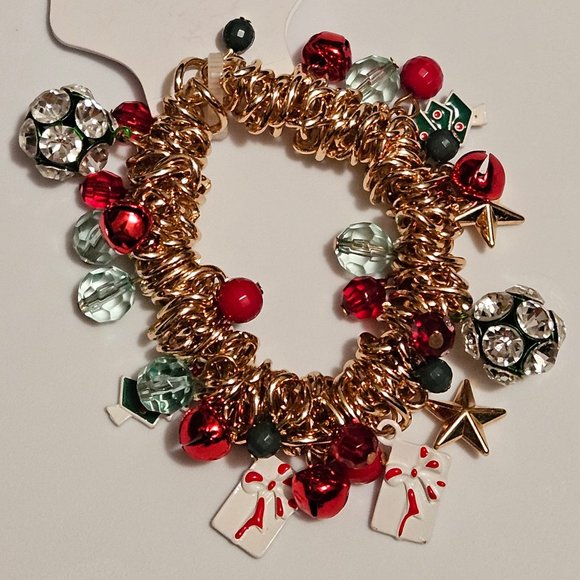 NWT - Christmas Charm Bracelet - Picture 2 of 2